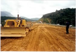 Obra rodoviária da WD Engenharia