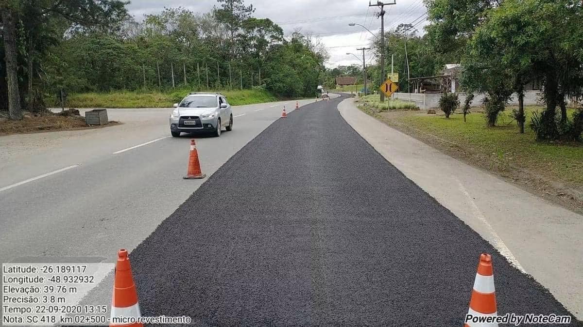 Restauração de pavimentos com microrevestimento asfáltico